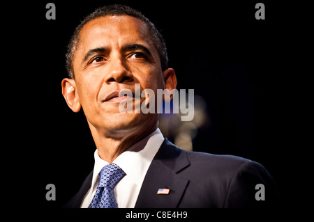 Barack Obama, Presidente, STATI UNITI D'AMERICA Foto Stock