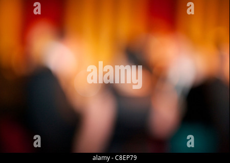 Persone abstract partito Blur Foto Stock