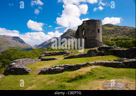 Il castello di Dolbadarn Llanberis North Wales UK Foto Stock