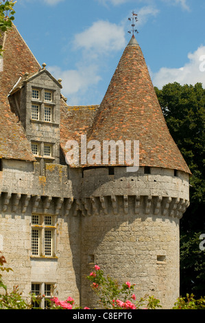 Chateau de Monbazillac, una cantina vicino a Bergerac, Dordogne, Francia Foto Stock