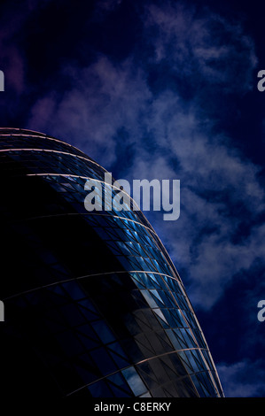 'Città' noto anche come la 'Square Mile' di Londra. Generico di business e architettura del Regno Unito la capitale. Foto Stock