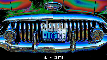 Classic Car, alienato, Calistoga, Napa Valley, California, Stati Uniti d'America, Stati Uniti, America,