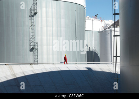 serbatoio carburante Foto Stock