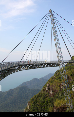 Il Langkawi Funivia ponte Sky Foto Stock