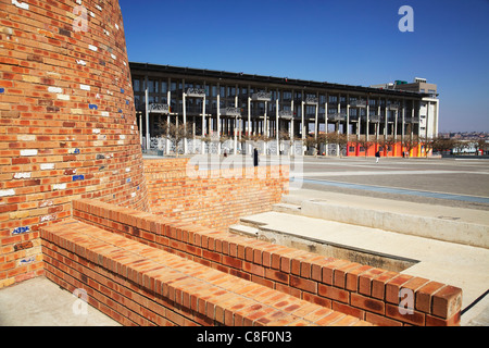 Walter Sisulu Square, Soweto, Johannesburg Gauteng, Sud Africa Foto Stock