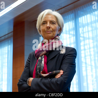 Christine Lagarde Foto Stock