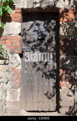 Il vecchio villaggio di Lock up o casa rotonda carcere a Ticknall Foto Stock