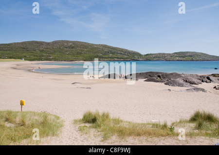 Il Derrynane Bay, Ring of Kerry County Kerry, Munster, Repubblica di Irlanda Foto Stock