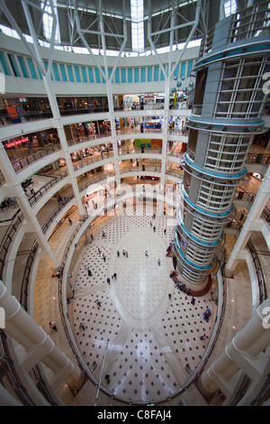 Malaysia, Asia, Kuala Lumpur, paese, città, Torri Petronas, KLCC, Suria shopping center, all'interno, shopping center, shopping, acquistare Foto Stock