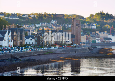 Oban waterfront, Oban, Highlands, Scotland, Regno Unito Foto Stock