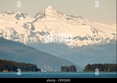 Cinque Dita area delle isole di Federico Suono, a sud-est di Alaska, Alaska, Stati Uniti d'America Foto Stock