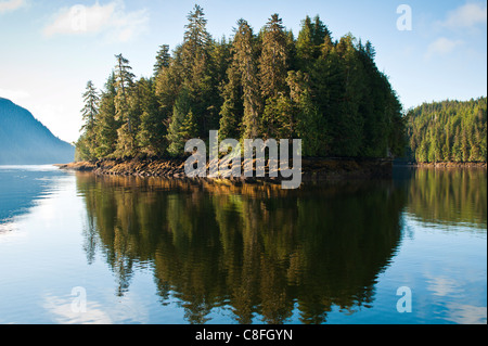 Sì Bay nella penisola di Cleveland regione del sud-est Alaska, Alaska, Stati Uniti d'America Foto Stock