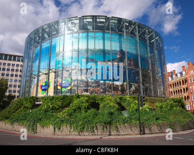 Una vista del BFI cinema IMAX a Londra Foto Stock