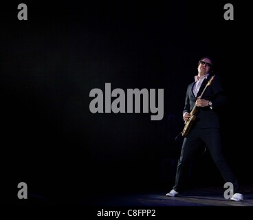 Londra, UK, 22/10/2011 : Joe Bonamassa eseguendo in concerto a Hammersmith Apollo, Londra Foto Stock