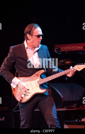 Londra, UK, 22/10/2011 : Joe Bonamassa eseguendo in concerto a Hammersmith Apollo, Londra Foto Stock