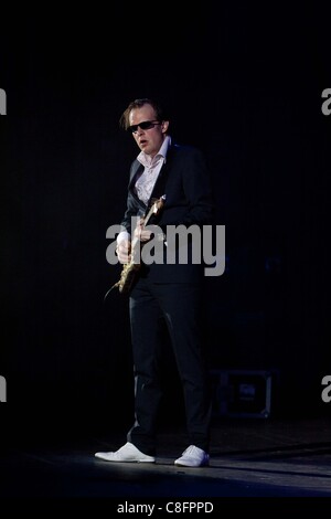 Londra, UK, 22/10/2011 : Joe Bonamassa eseguendo in concerto a Hammersmith Apollo, Londra Foto Stock