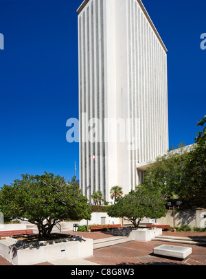 Il moderno Stato Capitol Building, Tallahassee, Florida, Stati Uniti d'America Foto Stock