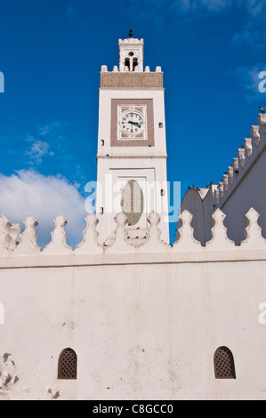 Djamaa El Djedid (Moschea del pescatore) sul luogo detto porta ad Algeri, Algeria, Nord Africa Foto Stock