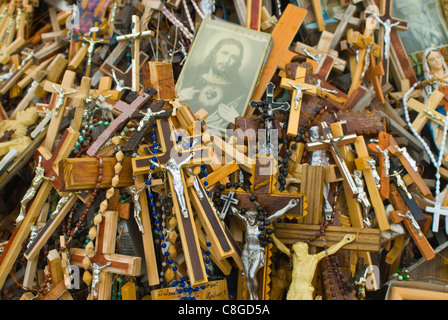 Famosa Collina delle Croci, Siauliai, Lituania, Paesi Baltici Foto Stock
