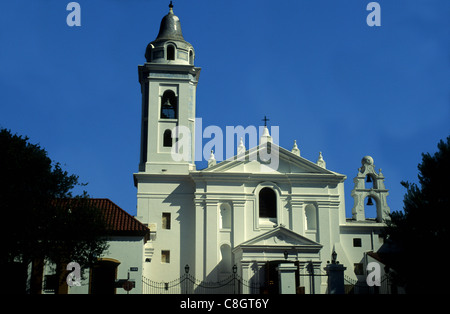 Buenos Aires, Argentina. La Recoleta Chiesa. Foto Stock