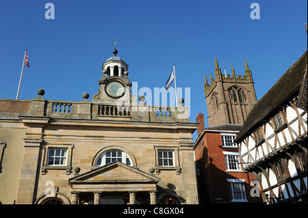 Ludlow burro Cross Shropshire England Regno Unito Foto Stock