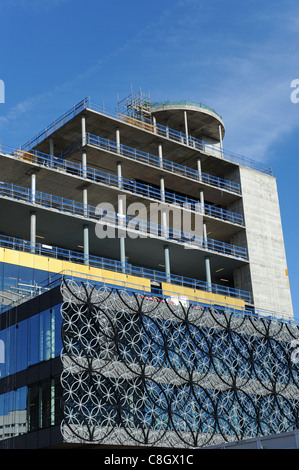 Biblioteca centrale di Birmingham in costruzione West Midlands, Regno Unito Foto Stock