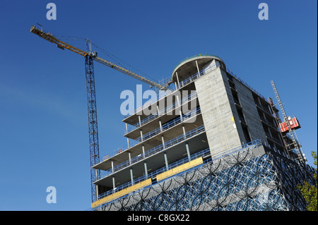 Biblioteca centrale di Birmingham in costruzione West Midlands, Regno Unito Foto Stock