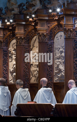 Abbazia di Heiligenkreuz, Austria Foto Stock