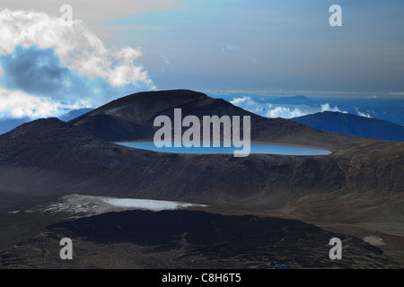 Tongariro Crossing Foto Stock