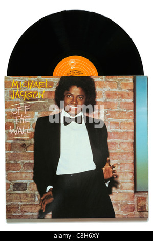 Michael Jackson Off The Wall album Foto Stock