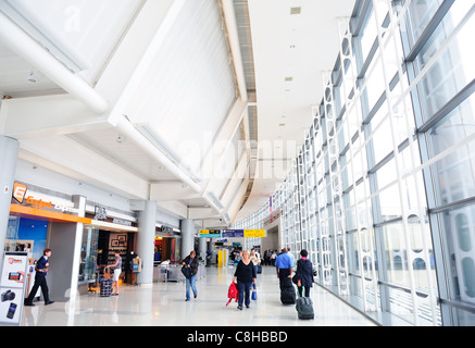 Dall'Aeroporto di Newark interno Foto Stock