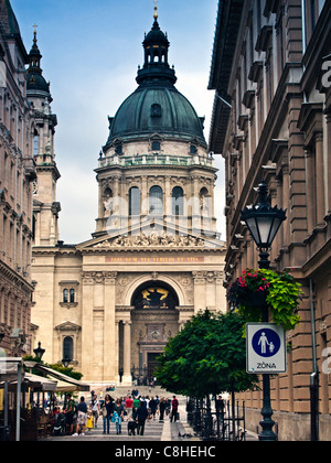 Dalla Basilica di Santo Stefano,, Budapest, Ungheria Foto Stock