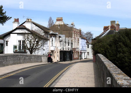 Bridge Street Christchurch Dorset Foto Stock