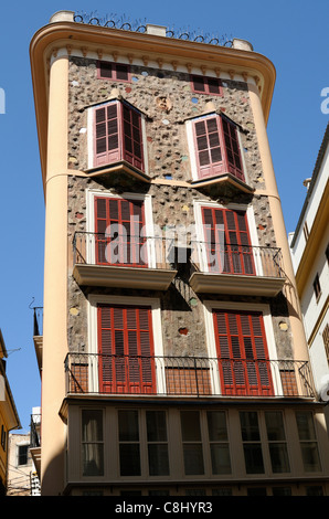 Casa de las Medias, Carrer de Colom, Palma di Mallorca, Spanien. | Casa de las Medias, Carrer de Colom, Palma di Maiorca, Spagna. Foto Stock