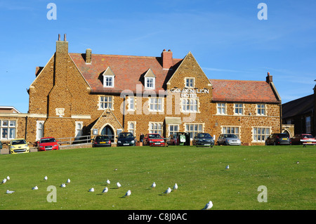 Golden Lion Hotel, il verde, Hunstanton, Norfolk, Inghilterra, Regno Unito Foto Stock