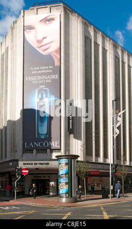 Kendal Milne & Co,. Edificio, J.S. e J.W. Beaumont, 1938. Grado 2 elencato. Deansgate, Manchester, Inghilterra, Regno Unito. Ora di proprietà di House of Fraser. Foto Stock