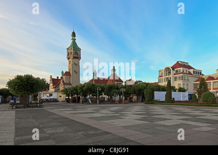 Vecchio faro di Sopot, Polonia. Foto Stock