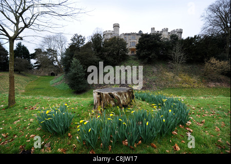 Devizes Castello nel WILTSHIRE REGNO UNITO Foto Stock