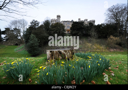 Devizes Castello nel WILTSHIRE REGNO UNITO Foto Stock
