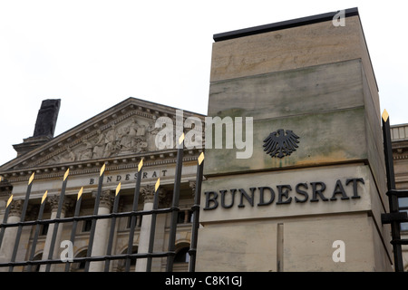 Il Bundesrat di Berlino, Germania. Foto Stock