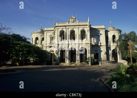 Belo Horizonte, Brasile. Coloniale classico Palacio da Liberdade, (palazzo Liberty), la sede del governo. Foto Stock