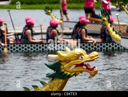 International Dragon Boat Festival, Putrajaya, Malaysia Foto Stock
