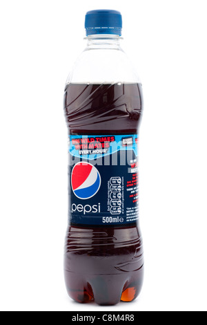 Flacone da 500 ml di Pepsi Foto Stock