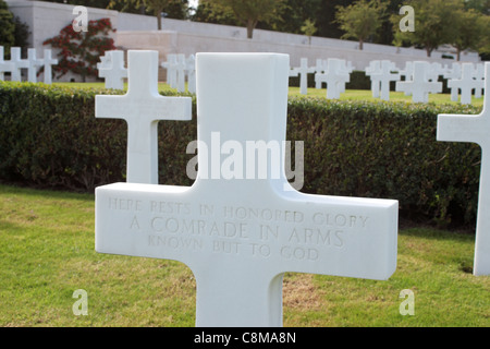 Cimitero Americano Madingley vicino a Cambridge Cambridgeshire Regno Unito Foto Stock