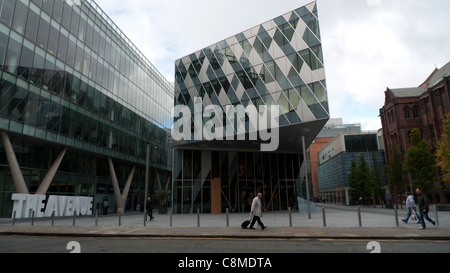 Emporio Armani Manchester Spinningfields Sheppard Robson Architects Manchester Inghilterra England Regno Unito KATHY DEWITT Foto Stock