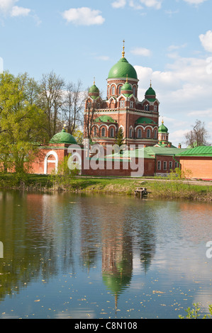 Grandi monasteri della Russia. La città di Borodino Foto Stock