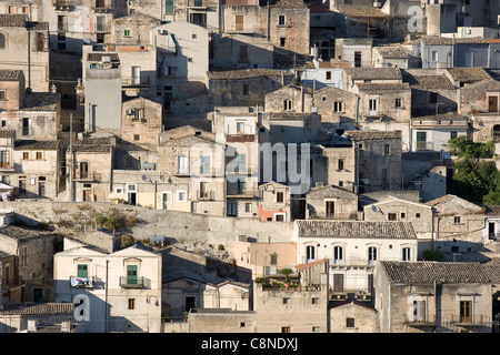 L'Italia, sicilia, Modica, vista sulla città vecchia Foto Stock