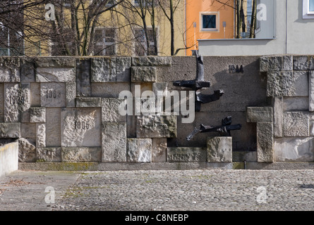 Pawiak prigione (costruito nel 1835), Varsavia, Polonia Foto Stock