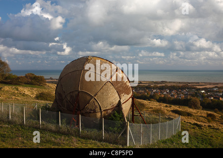 Specchio sonoro a Hythe. Foto Stock