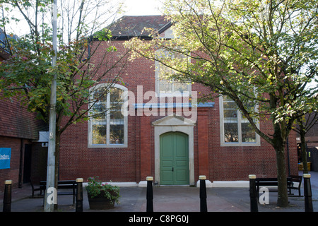 Il Meeting House a Ringwood, fu costruito nel 1727 da 500 forte comunità presbiteriana a Ringwood. Foto Stock